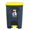 Brooks 50 ltr. trend plastic trash pedal bin 
